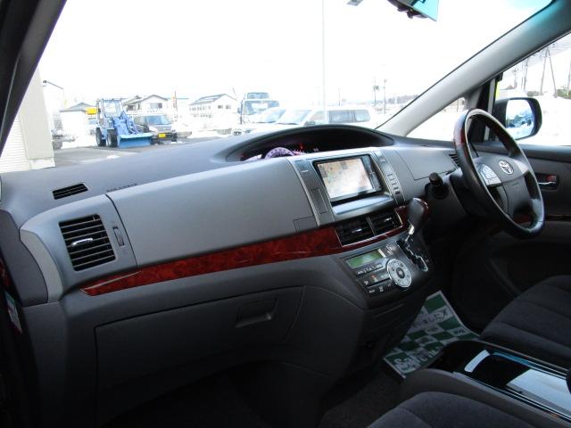 トヨタ エスティマ 2.4アエラス Gエディション 4WD 純正SD