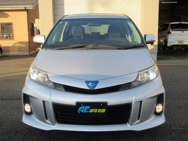 エスティマハイブリッド アエラス 4WD メーカーナビ フルセグTV バックカメラ パワーバックドア 両側電動スライドドア クルーズコントロール フリップダウンモニター TRD17インチアルミ(4枚目)