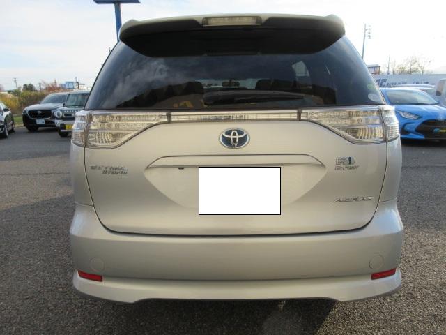 エスティマハイブリッド アエラス 4WD メーカーナビ フルセグTV バックカメラ パワーバックドア 両側電動スライドドア クルーズコントロール フリップダウンモニター TRD17インチアルミ(5枚目)