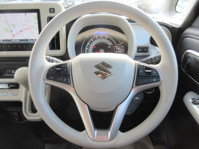 ワゴンRスマイル クリームコーデ 4WD メーカーナビ フルセグTV Bluetooth 全方位モニター ドラレコ ETC 両側電動スライドドア LEDライト&フォグ オートクルーズコントロール シートヒーター 新車保証継承付(12枚目)