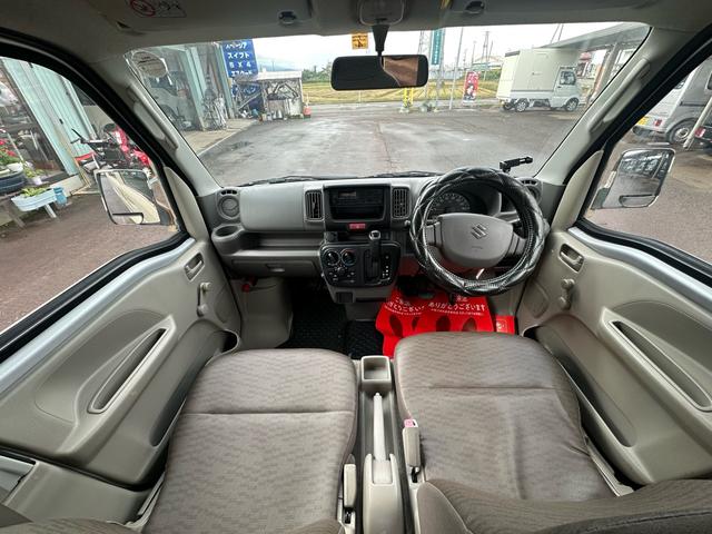 エブリイ ＰＡ　パートタイム４ＷＤ　車検整備付き　色替えペイント　原色シルバー　社外ＡＷ　ハイルーフ　２ｎｄ発進　５速ＡＴ　サイドカーテン　自社保証３か月３０００Ｋｍ付き（3枚目）