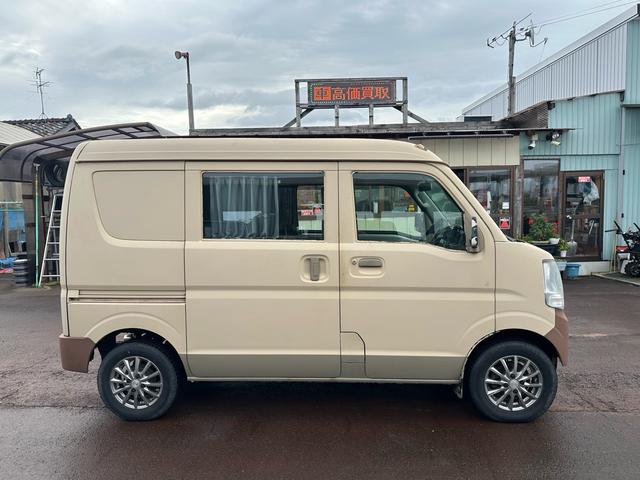 エブリイ ＰＡ　パートタイム４ＷＤ　車検整備付き　色替えペイント　原色シルバー　社外ＡＷ　ハイルーフ　２ｎｄ発進　５速ＡＴ　サイドカーテン　自社保証３か月３０００Ｋｍ付き（9枚目）