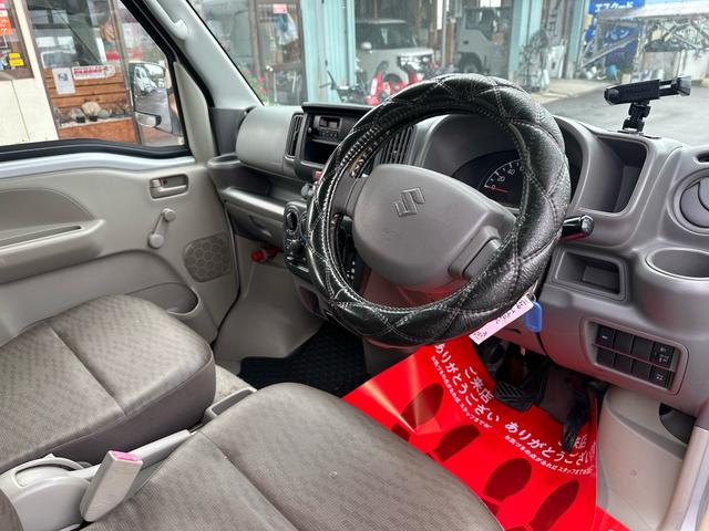 エブリイ ＰＡ　パートタイム４ＷＤ　車検整備付き　色替えペイント　原色シルバー　社外ＡＷ　ハイルーフ　２ｎｄ発進　５速ＡＴ　サイドカーテン　自社保証３か月３０００Ｋｍ付き（12枚目）