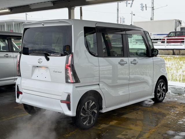 タント カスタムX 4WD 車検整備付き 両側パワスラ 運転席ロングスライドシート 純正AW 新品フロアマット ハ-フレ-ザ- シートヒーター スマアシ 純正ナビ フルセグ バックカメラ Bluetooth 純正ドラレコ(2枚目)