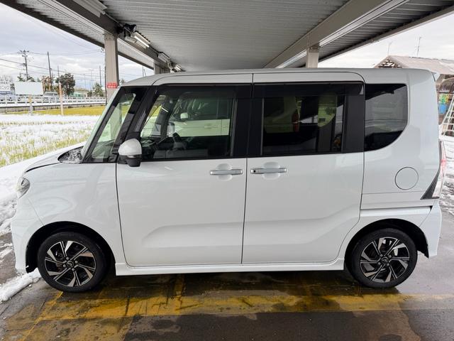 タント カスタムX 4WD 車検整備付き 両側パワスラ 運転席ロングスライドシート 純正AW 新品フロアマット ハ-フレ-ザ- シートヒーター スマアシ 純正ナビ フルセグ バックカメラ Bluetooth 純正ドラレコ(8枚目)