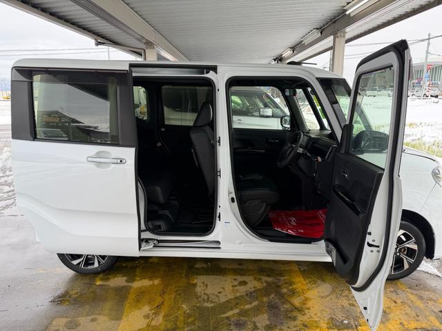 タント カスタムX 4WD 車検整備付き 両側パワスラ 運転席ロングスライドシート 純正AW 新品フロアマット ハ-フレ-ザ- シートヒーター スマアシ 純正ナビ フルセグ バックカメラ Bluetooth 純正ドラレコ(10枚目)