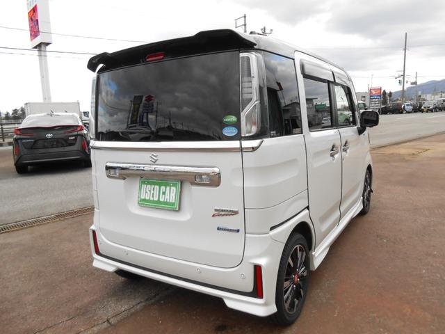 スペーシアカスタム ハイブリッドＸＳターボ　４ＷＤ・純正８インチナビＴＶ・全方位カメラ・両側パワースライドドア・クルーズコントロール・ディアルセンサーブレーキサポート・　ヘッドアップディスプレイ　・ピュアホワイトＰ　ブラック２トーンルーフ（6枚目）