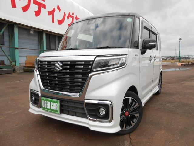 スペーシアカスタム ハイブリッドＸＳターボ　４ＷＤ・純正８インチナビＴＶ・全方位カメラ・両側パワースライドドア・クルーズコントロール・ディアルセンサーブレーキサポート・　ヘッドアップディスプレイ　・ピュアホワイトＰ　ブラック２トーンルーフ（37枚目）