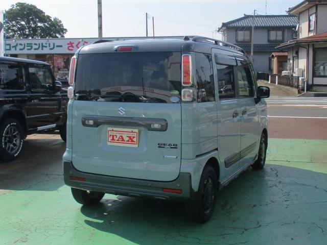 スペーシアギア ハイブリッドＸＺ　４ＷＤ　両側パワースライドドア　衝突被害軽減ブレーキ　障害物センサー　シートヒーター　ＬＥＤヘッドライト　ＥＴＣ　スマートキー　純正アルミホイール（3枚目）