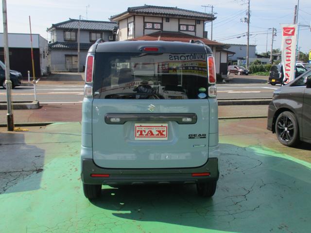 スペーシアギア ハイブリッドＸＺ　４ＷＤ　両側パワースライドドア　衝突被害軽減ブレーキ　障害物センサー　シートヒーター　ＬＥＤヘッドライト　ＥＴＣ　スマートキー　純正アルミホイール（6枚目）