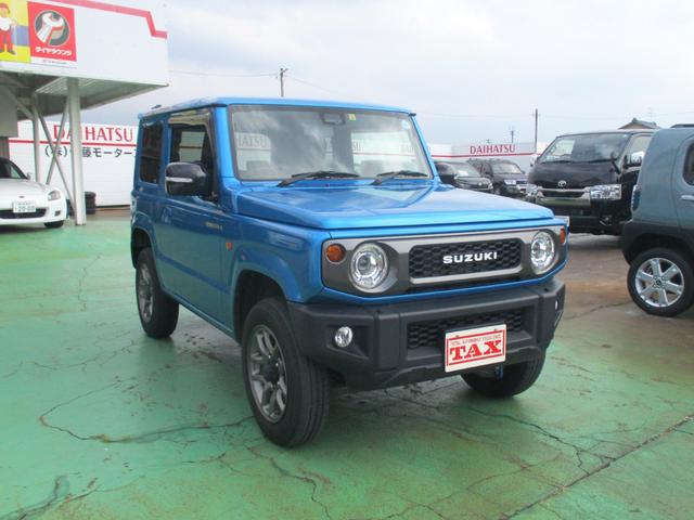 ジムニー ＸＣ　パートタイム４ＷＤ　純正アルミホイール　クルーズコントロール　ＬＥＤヘッドライト　プッシュスタート　スマートキー　９インチナビ　フルセグＴＶ　シートヒーター　スズキフロントグリル（2枚目）