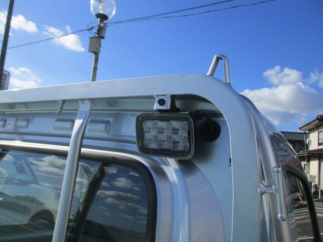 ハイゼットトラック スタンダード 農用スペシャル レンタアップ スマアシ デフロック リア4枚リーフスプリング 5速MT 障害物センサー 荷台作業灯 4WD Hi-Low切替(11枚目)