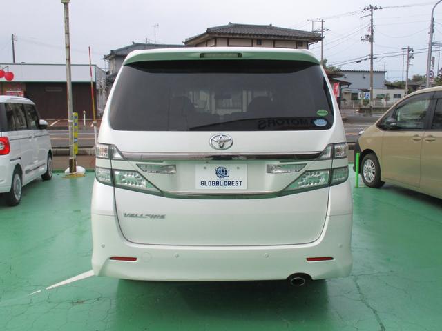 ヴェルファイア ２．４Ｚ　片側パワスラ　ＨＩＤヘッドライト　４ＷＤ　ナビ　フルセグＴＶ　ウォークスルー　純正１８インチアルミホイール　障害物センサー　Ｂｌｕｅｔｏｏｔｈオーディオ（7枚目）