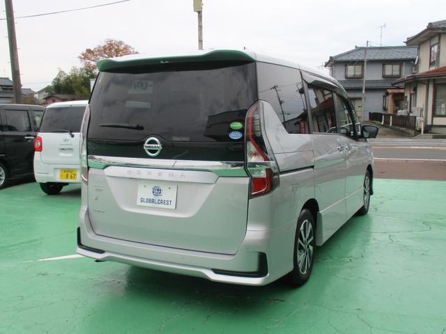 セレナ ハイウェイスターV 純正10型ナビ アラウンドビュー 両側パワスラ LEDヘッドライト エマージェンシーブレーキ BSM 純正アルミホイール フリップダウンモニター Bluetoot プッシュスタート&スマートキー(3枚目)