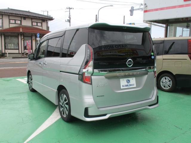 セレナ ハイウェイスターV 純正10型ナビ アラウンドビュー 両側パワスラ LEDヘッドライト エマージェンシーブレーキ BSM 純正アルミホイール フリップダウンモニター Bluetoot プッシュスタート&スマートキー(4枚目)