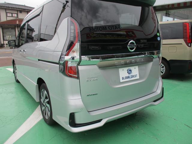 セレナ ハイウェイスターV 純正10型ナビ アラウンドビュー 両側パワスラ LEDヘッドライト エマージェンシーブレーキ BSM 純正アルミホイール フリップダウンモニター Bluetoot プッシュスタート&スマートキー(7枚目)