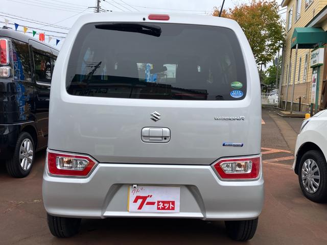 ワゴンR ハイブリッドFX CD スマートキー プッシュスタート アイドリングストップ 衝突軽減システム レーンキープアシスト 電動格納ミラー 運転席シートヒーター 車検2年付(7枚目)