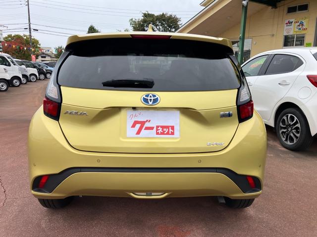 アクア Ｇ　ナビ　ＴＶ　ハンズフリー　クルコン　レーンキープアシスト　オートマチックハイビーム　プッシュスタート　電動格納ミラー　前後ドラレコ　４ＷＤ　エンジンスターター　車検２年付（7枚目）