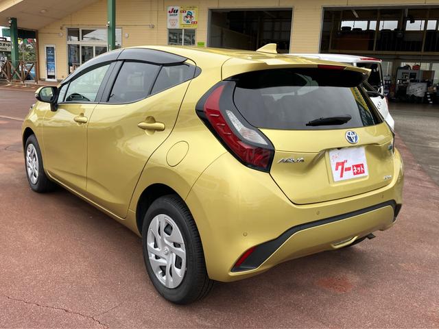 アクア Ｇ　ナビ　ＴＶ　ハンズフリー　クルコン　レーンキープアシスト　オートマチックハイビーム　プッシュスタート　電動格納ミラー　前後ドラレコ　４ＷＤ　エンジンスターター　車検２年付（8枚目）