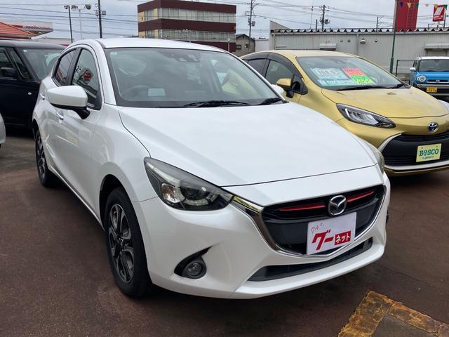 デミオ ＸＤ　ミッドセンチュリー　クルコン　両席シートヒーター　ナビ　ＴＶ　オートライト　レーンキープアシスト　ヘッドアップディスプレイ　エンジンスターター　４ＷＤ　ディーゼル　アイドリングストップ（3枚目）