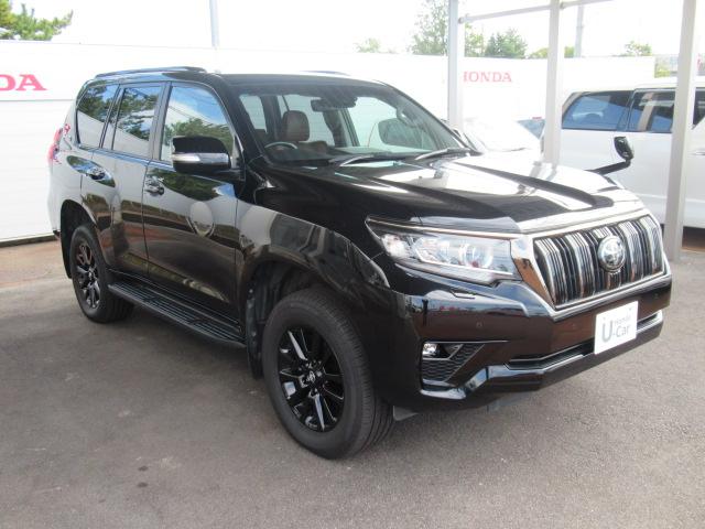 ランドクルーザープラド TXLパッケージ70thアニバーサリーリミテッド パートタイム4WD LEDランプ Bカメラ DVD 3列シート オートエアコン 革シート スマートキー ナビ&TV ETC キーレス ABS(6枚目)