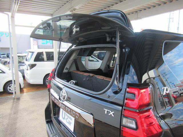 ランドクルーザープラド TXLパッケージ70thアニバーサリーリミテッド パートタイム4WD LEDランプ Bカメラ DVD 3列シート オートエアコン 革シート スマートキー ナビ&TV ETC キーレス ABS(48枚目)