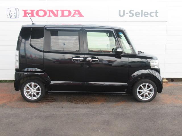 N-BOX G・Lパッケージ I-STOP ベンチ席 両側スライドドア カラーバックモニター 全席PW イモビライザー ナビテレビ 地TV AAC 横滑り防止 スマートキー DVD再生 ABS USB接続(4枚目)