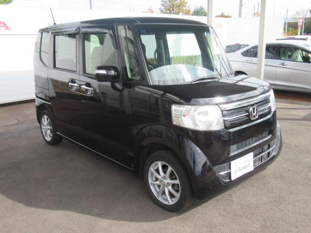 N-BOX G・Lパッケージ I-STOP ベンチ席 両側スライドドア カラーバックモニター 全席PW イモビライザー ナビテレビ 地TV AAC 横滑り防止 スマートキー DVD再生 ABS USB接続(6枚目)