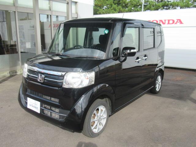 N-BOX G・Lパッケージ I-STOP ベンチ席 両側スライドドア カラーバックモニター 全席PW イモビライザー ナビテレビ 地TV AAC 横滑り防止 スマートキー DVD再生 ABS USB接続(7枚目)