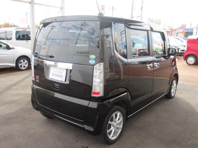 N-BOX G・Lパッケージ I-STOP ベンチ席 両側スライドドア カラーバックモニター 全席PW イモビライザー ナビテレビ 地TV AAC 横滑り防止 スマートキー DVD再生 ABS USB接続(8枚目)