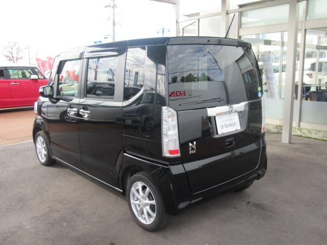 N-BOX G・Lパッケージ I-STOP ベンチ席 両側スライドドア カラーバックモニター 全席PW イモビライザー ナビテレビ 地TV AAC 横滑り防止 スマートキー DVD再生 ABS USB接続(9枚目)