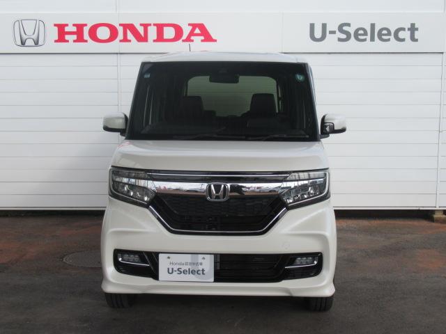 Ｎ－ＢＯＸカスタム Ｇ・ＥＸターボホンダセンシング　Ｒカメラ　ＣＭＢＳ　ターボ車　シートヒータ　カーテンエアバック　ＵＳＢ　アクティブクルーズコントロール　ナビ・ＴＶ　キーフリー　ＶＳＡ　オートライト　フルタイム４ＷＤ（2枚目）