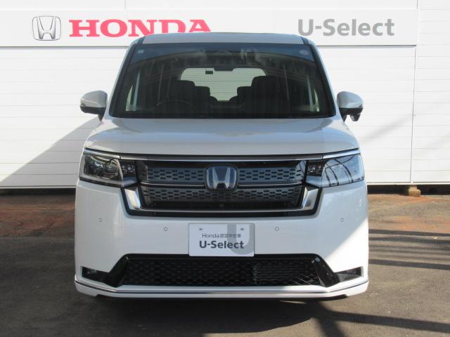 ステップワゴン e:HEVスパーダプレミアムライン マルチカメラ Pテールゲート Wエアコン 両側自動ドア Fセグ USB接続 クリアランスソナ クルーズC 助手席エアバッグ スマートK シ-トヒ-タ- DVD再生(2枚目)