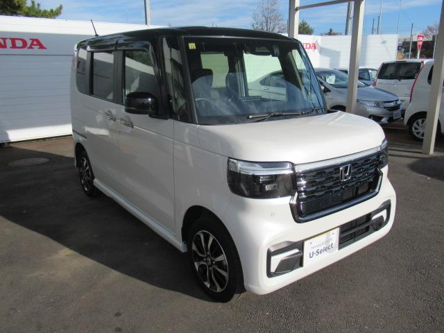 N-BOXカスタム コーディネートスタイル LED オートエアコン Bカメラ パーキングセンサー ダブルエアバック ETC ドラレコ スマ-トキ- オートライト 前席シートヒーター 両側電動ドア クルーズコントロール(6枚目)