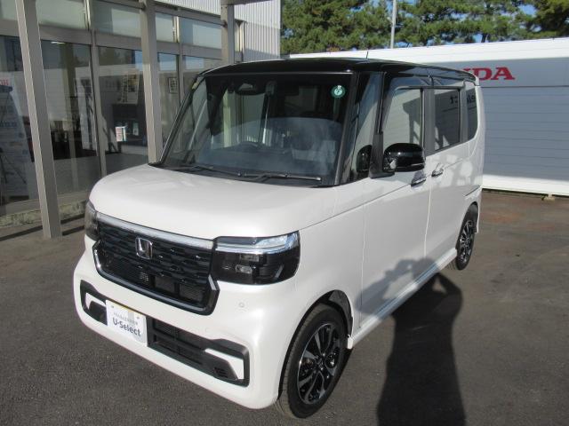 N-BOXカスタム コーディネートスタイル LED オートエアコン Bカメラ パーキングセンサー ダブルエアバック ETC ドラレコ スマ-トキ- オートライト 前席シートヒーター 両側電動ドア クルーズコントロール(7枚目)