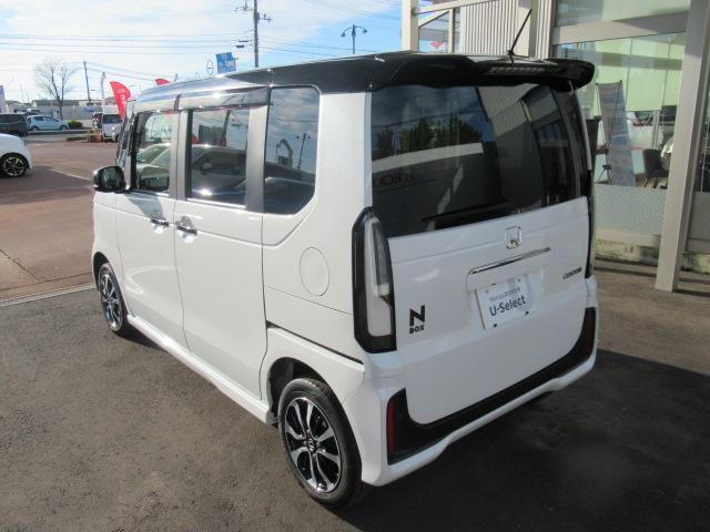 N-BOXカスタム コーディネートスタイル LED オートエアコン Bカメラ パーキングセンサー ダブルエアバック ETC ドラレコ スマ-トキ- オートライト 前席シートヒーター 両側電動ドア クルーズコントロール(9枚目)