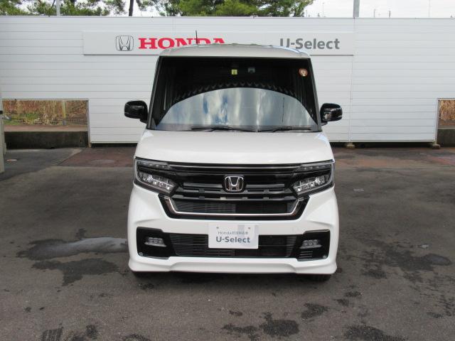 N-BOXカスタム Lスタイル+ブラック 衝突軽減ブレ-キ パーキングセンサー 禁煙 DVD再生 横滑り防止 シ-トヒ-タ- クルーズコントロール LEDライト ナビTV 地デジ イモビライザー スマキー ABS(2枚目)