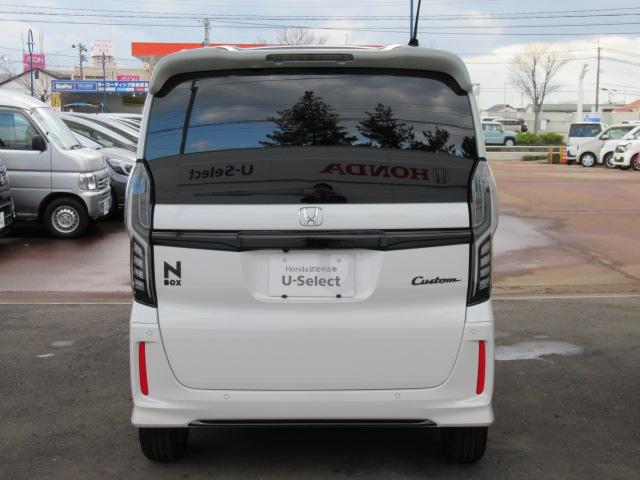N-BOXカスタム Lスタイル+ブラック 衝突軽減ブレ-キ パーキングセンサー 禁煙 DVD再生 横滑り防止 シ-トヒ-タ- クルーズコントロール LEDライト ナビTV 地デジ イモビライザー スマキー ABS(3枚目)