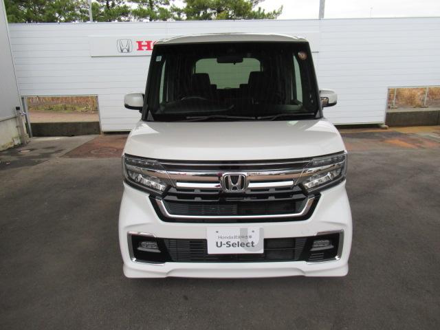 Ｎ－ＢＯＸカスタム Ｌ　Ｐソナー　禁煙　１オーナー　サイドエアバッグ　ナビＴＶ　Ａストップ　シートヒータ　ベンチシート　キーフリーシステム　ＬＥＤライト　リアカメ　クルーズコントロール　ＡＣ　ＤＶＤ視聴可能　スマキー（2枚目）