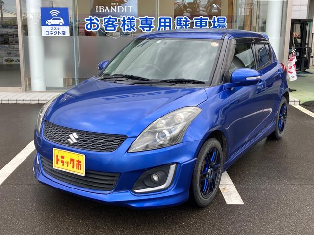 スイフト RS ディスチャージヘッドランプ 5MT ACC オートライト フロントフォグランプ プッシュスタート スマートキー USB電源 ナビ オートウィンドウ ETC 12ヶ月点検付(2枚目)
