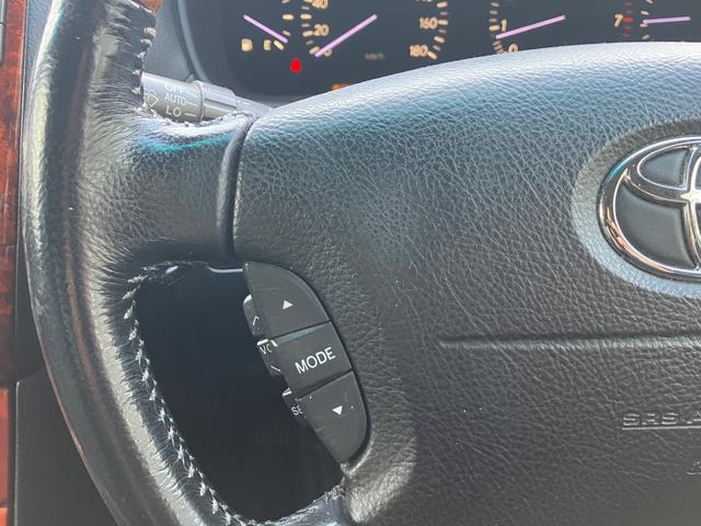 セルシオ Ｃ仕様　インテリアセレクション　セルシオ　エアサス　シートメモリー　クルコン　オートマチックハイビーム　フロントフォグランプ　ナビ　パワーシート　バックカメラ　サンルーフ　ＥＴＣ　電動格納ミラー　ＲＥＧＮＯタイヤ　１２ヶ月点検付（28枚目）