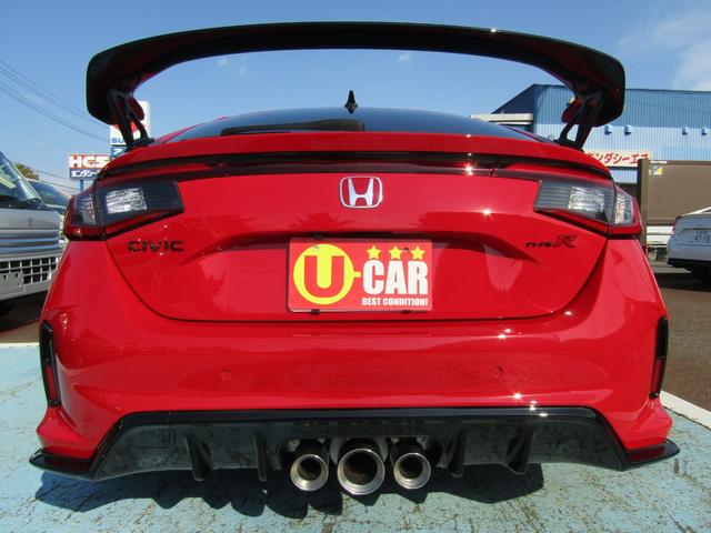 シビック タイプＲ　６速マニュアル　ワンオーナー　禁煙車　ナビＴＶ　バックカメラ　ＥＴＣ２．０　アダプティブクルーズコントロール　レーンアシスト　クリアランスソナー　ＬＥＤ　オートライト　オートマチックハイビーム（4枚目）
