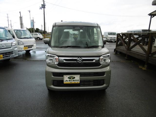 スペーシア ハイブリッドX スズキセーフティーサポート スズキコネクト対応 全方位モニター付9インチナビTV 両側パワースライドドア(3枚目)