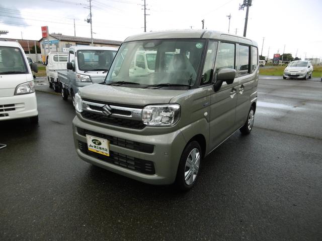 スペーシア ハイブリッドX スズキセーフティーサポート スズキコネクト対応 全方位モニター付9インチナビTV 両側パワースライドドア(4枚目)