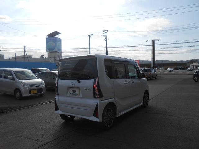 タント カスタムRS 4WD 両側パワースライド Bluetooth対応純正ナビ/TV Rカメラ ETC 中古スタッドレス付(3枚目)