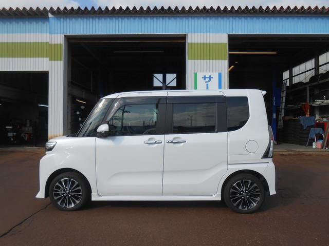 タント カスタムRS 4WD 両側パワースライド Bluetooth対応純正ナビ/TV Rカメラ ETC 中古スタッドレス付(5枚目)