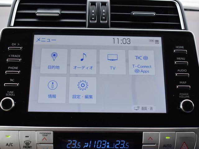 プラド２．７　ＴＸ　Ｌパッケージ　４ＷＤ　７人乗り　ディスプレイオーディオ　Ｔ－Ｃｏｎｎｅｃｔナビキット　ＴＶオプション　マルチテレインモニター　純正２カメラモデルドラレコ　モデリスタエアロ　サンルーフ　ライブサウンド　ワンオーナー車(4枚目)