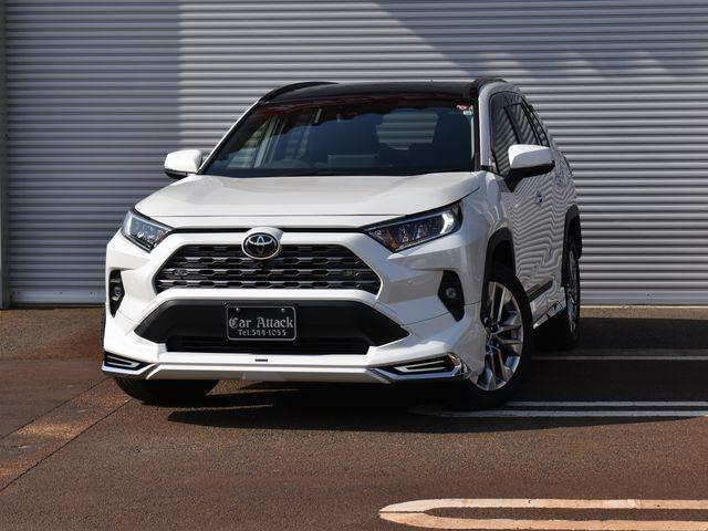 ＲＡＶ４ Ｇ　Ｚパッケージ　４ＷＤ　ディスプレイオーディオ　ナビ　パノラミックビューモニター　モデリスタエアロ　パノラマムーンルーフ　デジタルインナーミラー　革シート　ベンチレーション　パワーバックドア　ＥＴＣ２．０（3枚目）