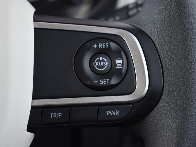 ムーヴキャンバス ストライプスＧターボ　４ＷＤ　ターボ　純正メモリーナビＴＶ　バックカメラ　両側パワスラ　スマートアシスト　クルーズコントロール　ＬＥＤライト　プッシュスタート　シートヒーター　オートライト　サンドベージュＭツートン（18枚目）
