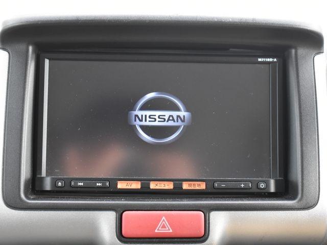 ＮＶ１００クリッパーバン ＧＸターボ　４ＷＤ　純正メモリーナビ　フルセグＴＶ　Ｂｌｕｅｔｏｏｔｈ　４速オートマチック　エマージェンシーブレーキ　ＥＴＣ　リヤヒーター　パワーウィンドウ　エアコン　パワステ　電動格納ドアミラー（4枚目）